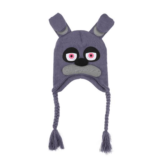 Picture of Five Nights at Freddy's Bonnie Laplander Fleece Cosplay Beanie
