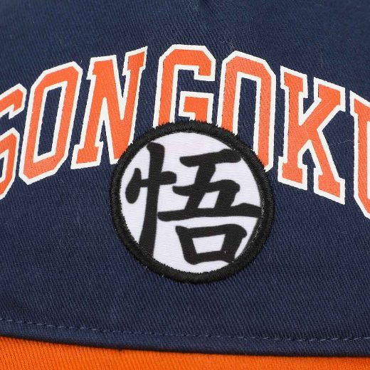 Picture of Dragon Ball Z Son Goku Youth Curved Bill Snapback