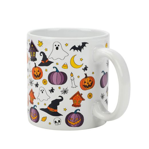 Picture of Bioworld Halloween 16 oz. Ceramic Mugs - Set of 2