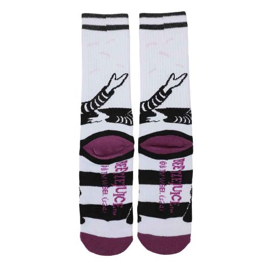 Picture of Beetlejuice Color Changing Crew Sock