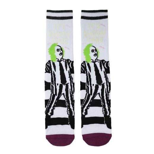 Picture of Beetlejuice Color Changing Crew Sock