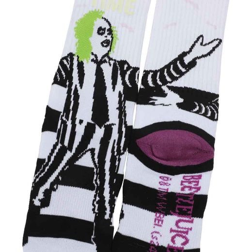 Picture of Beetlejuice Color Changing Crew Sock