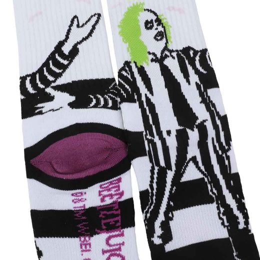Picture of Beetlejuice Color Changing Crew Sock