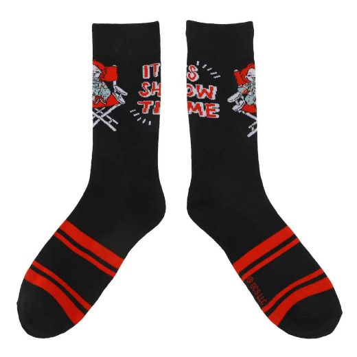 Picture of Chucky Mixed Character Adult 5 Pair Crew Socks