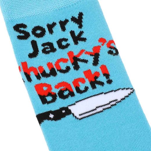 Picture of Chucky Mixed Character Adult 5 Pair Crew Socks