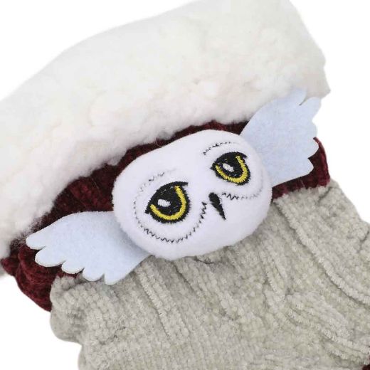 Picture of Harry Potter Hedwig Sherpa Women's Slipper Socks