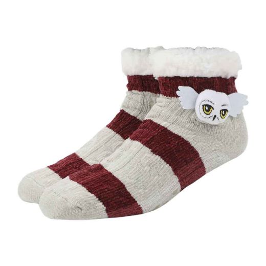 Picture of Harry Potter Hedwig Sherpa Women's Slipper Socks