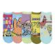 Picture of SpongeBob SquarePants 5 Pair Ankle Socks