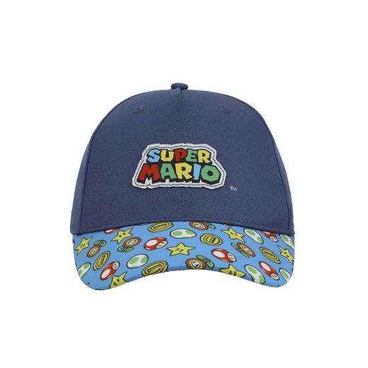 Picture of Super Mario Youth Curved Bill Snapback