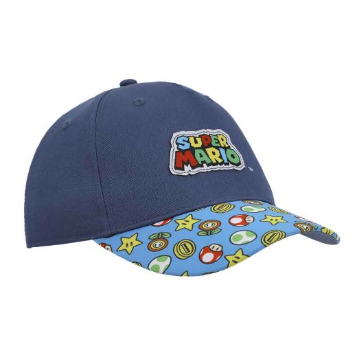 Picture of Super Mario Youth Curved Bill Snapback