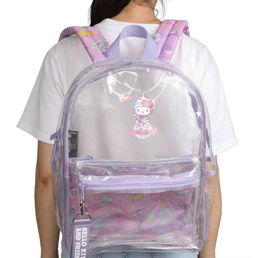 Picture of Hello Kitty & Friends Clear Backpack & Laptop Sleeve