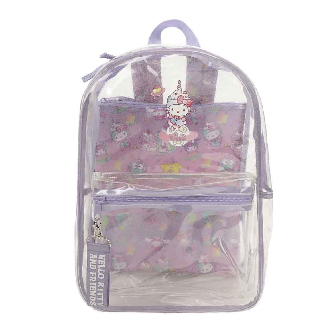Picture of Hello Kitty & Friends Clear Backpack & Laptop Sleeve