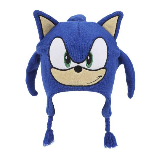Picture of Sonic the Hedgehog Youth Peruvian Beanie & Gloves Combo
