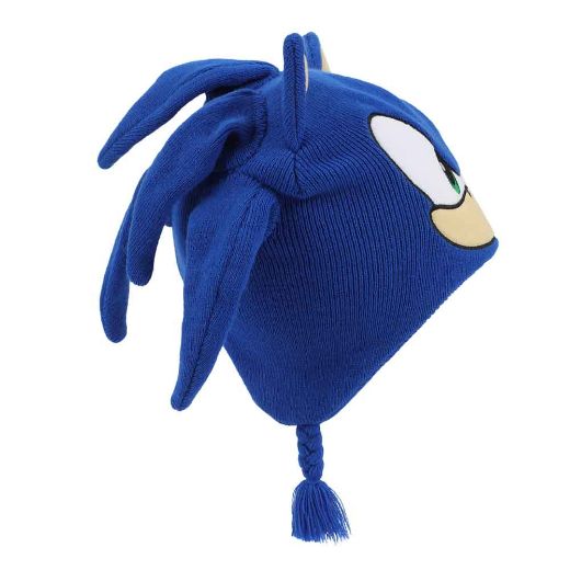 Picture of Sonic the Hedgehog Youth Peruvian Beanie & Gloves Combo