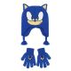 Picture of Sonic the Hedgehog Youth Peruvian Beanie & Gloves Combo