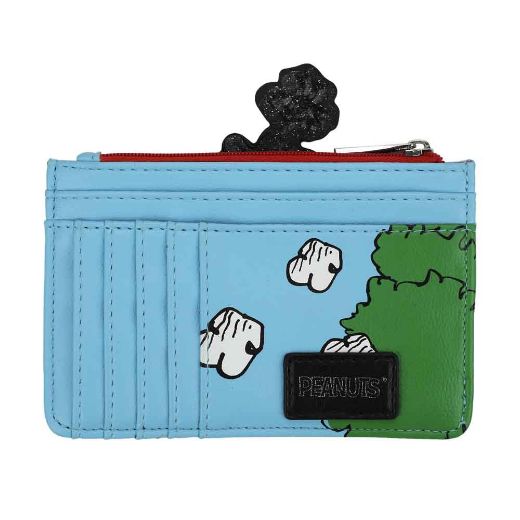 Picture of Peanuts Snoopy & Woodstock Zippered Card Wallet 