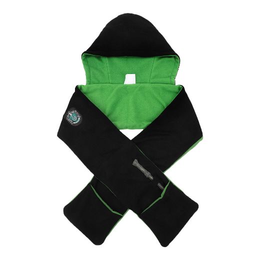 Picture of Harry Potter Slytherin Snood with Wand Pocket