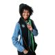 Picture of Harry Potter Slytherin Snood with Wand Pocket