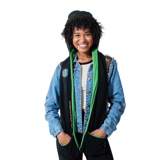 Picture of Harry Potter Slytherin Snood with Wand Pocket