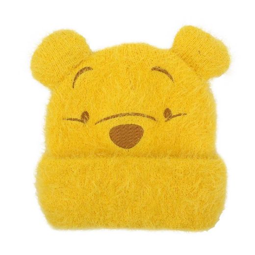 Picture of Disney Winnie The Pooh 3D Fuzzy Cuff Beanie