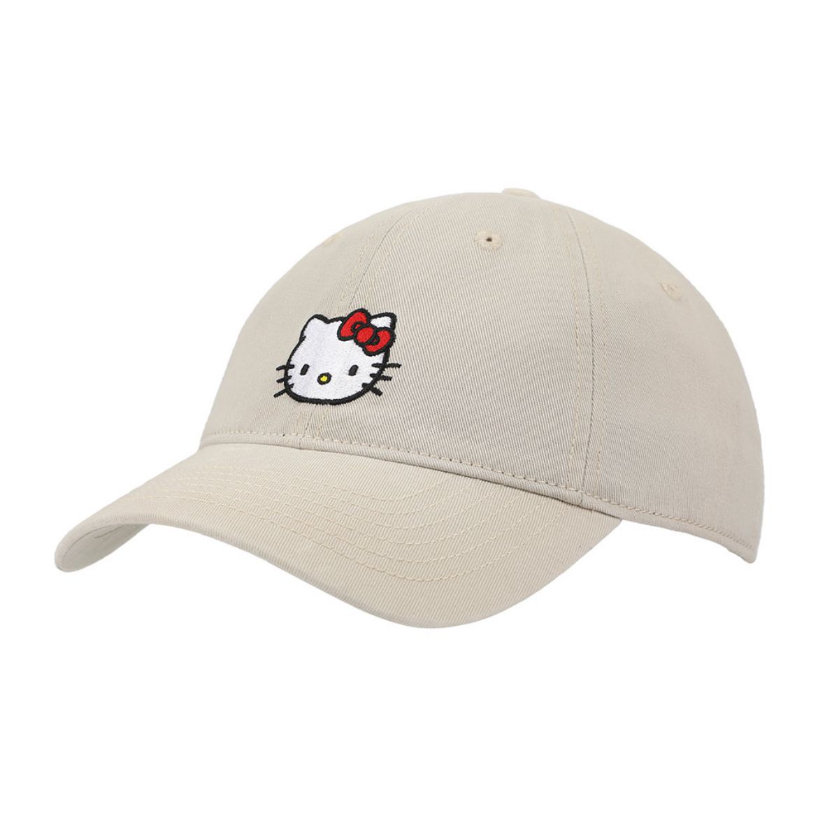 Picture of Hello Kitty Khaki Embroidered Hat