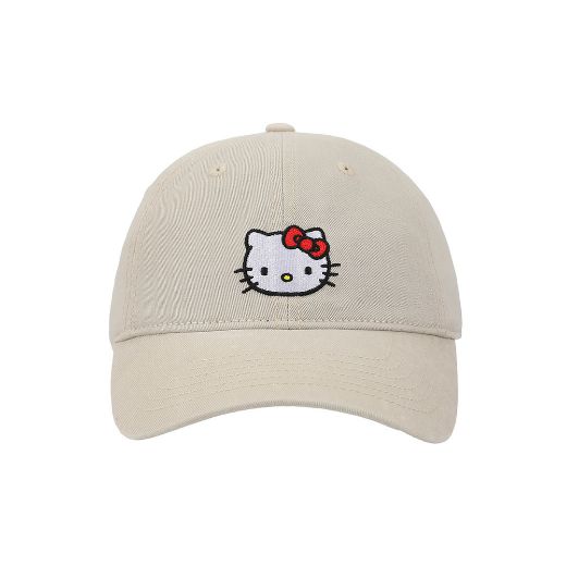 Picture of Hello Kitty Khaki Embroidered Hat