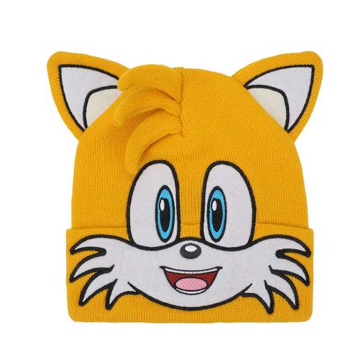 Picture of Sonic the Hedgehog Tails 3D Youth Beanie & Gloves Combo