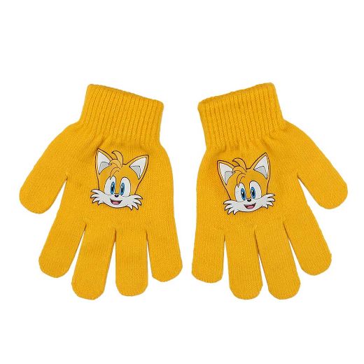 Picture of Sonic the Hedgehog Tails 3D Youth Beanie & Gloves Combo