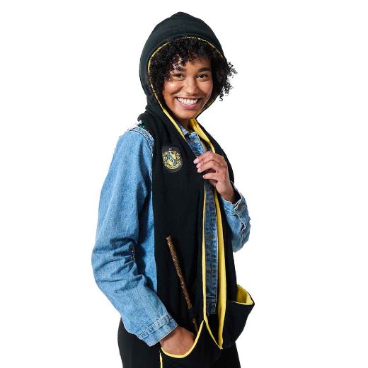 Picture of Harry Potter Hufflepuff Snood with Wand Pocket