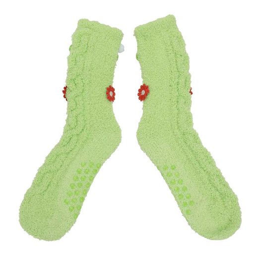 Picture of Dreamworks Shrek Santa 3D Chenille Crew Sock