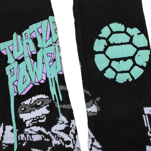 Picture of Teenage Mutant Ninja Turtles Color Changing Crew Sock