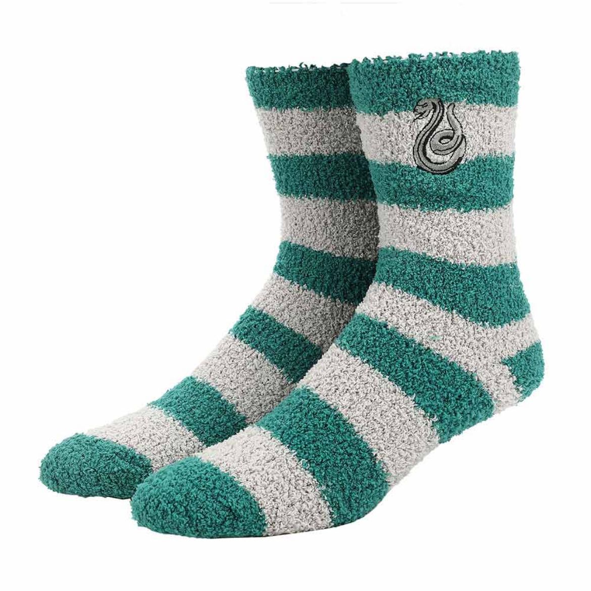 Picture of Harry Potter Slytherin Chenille Crew Socks