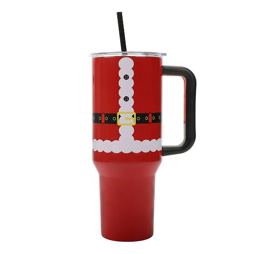 Picture of Bioworld Santa 40 oz. Stainless Steel Tumbler