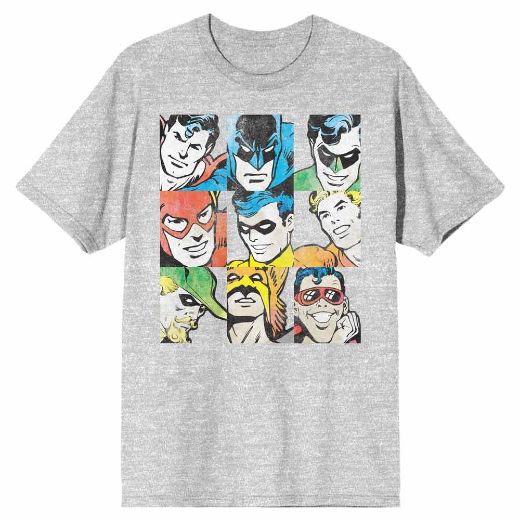 Picture of DC Comics Classic Super Heroes Unisex Tee