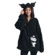 Picture of Kuromi 3D Cosplay Junior's Sherpa Zip-up Hoodie