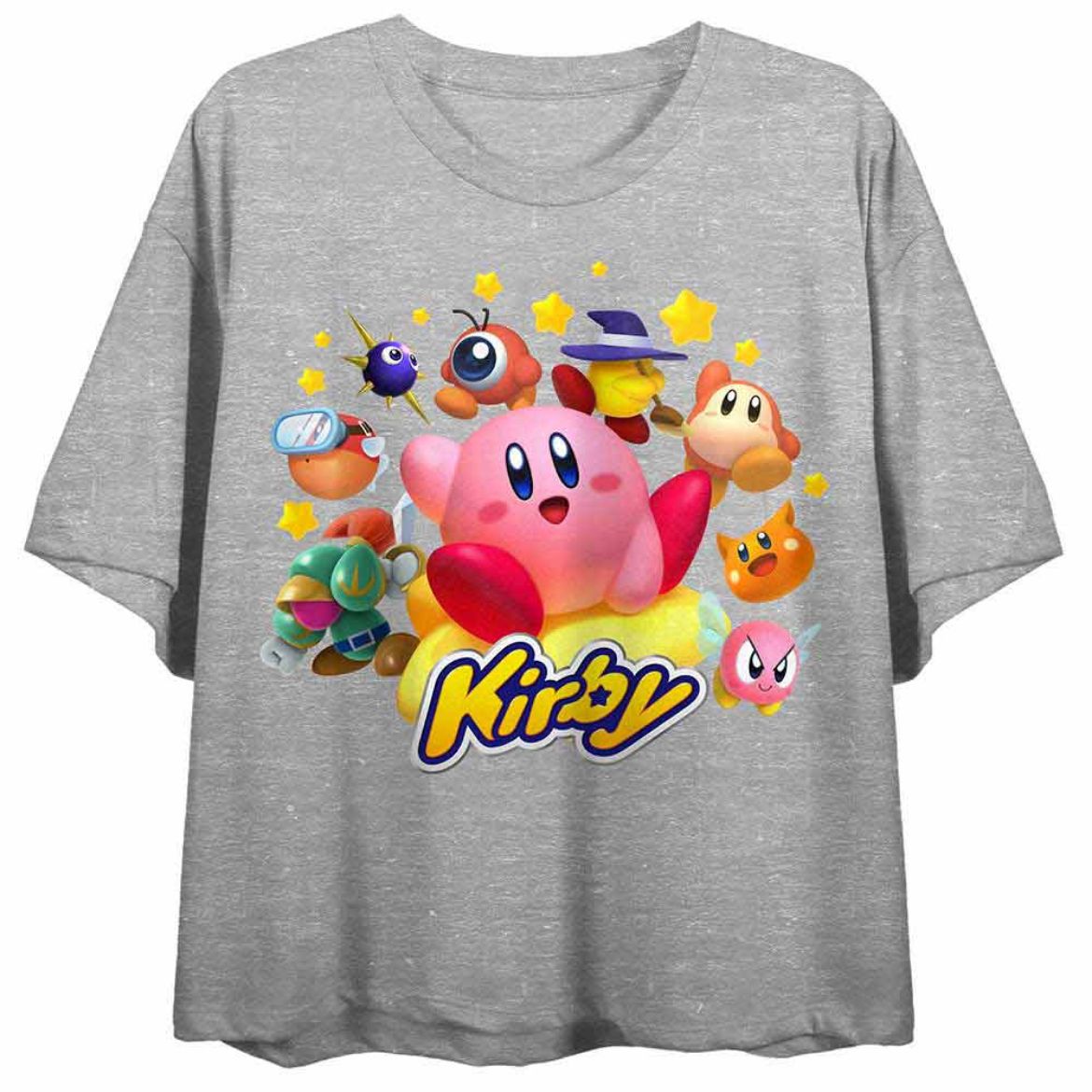 Picture of Kirby Character Group Crop Tee