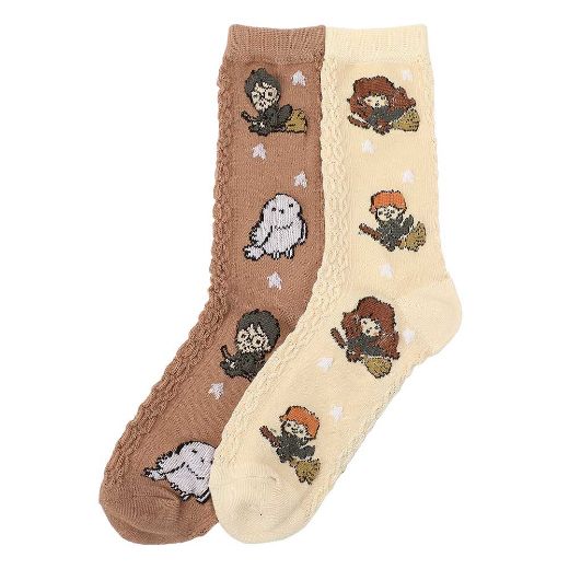 Picture of Harry Potter Women's 2 Pair Crew Socks