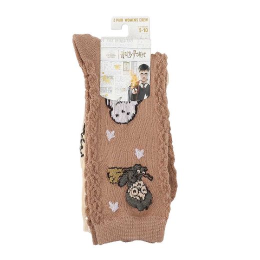Picture of Harry Potter Women's 2 Pair Crew Socks
