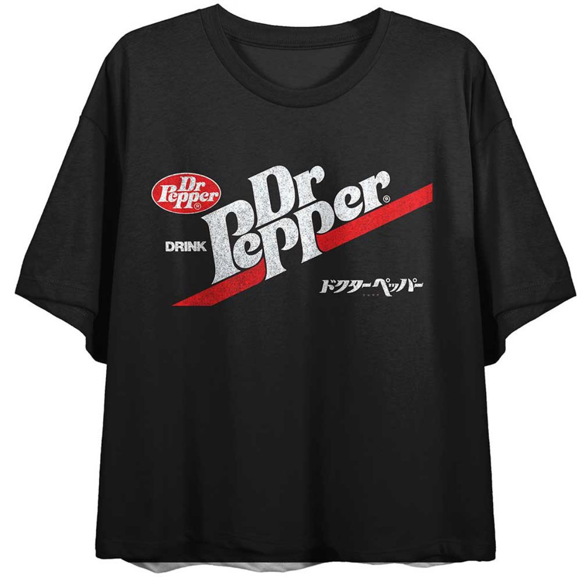 Picture of Dr. Pepper Logo Crop Tee