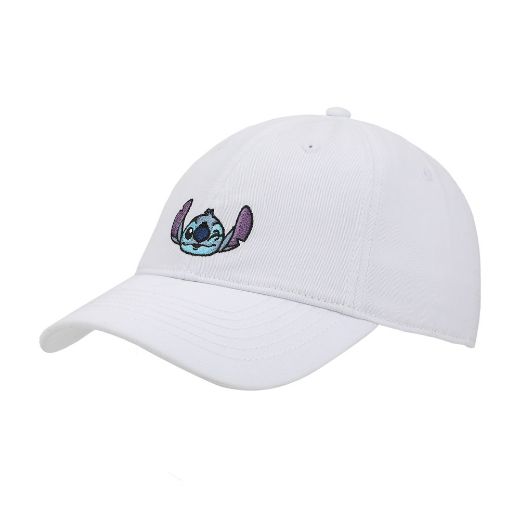 Picture of Disney Stitch White Embroidered Hat