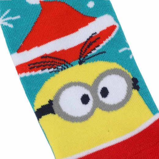 Picture of Minions Holiday 5 Pair Ankle Socks
