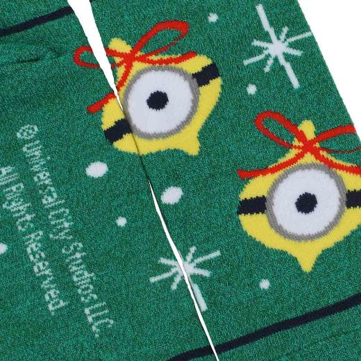 Picture of Minions Holiday 5 Pair Ankle Socks