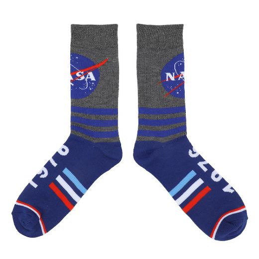 Picture of NASA Adult 5 Pair Crew Socks
