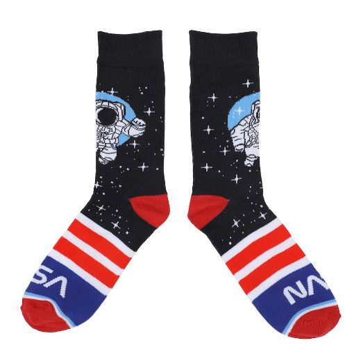 Picture of NASA Adult 5 Pair Crew Socks