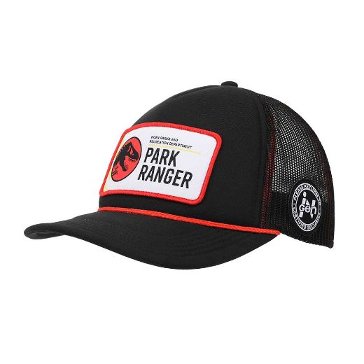 Picture of Jurassic Park Ranger Black Rope Trucker