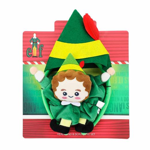Picture of Elf Buddy Cosplay Headband & Scrunchie Set