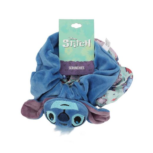 Picture of Disney Stitch 3 Pack 3D Plush Scrunchies