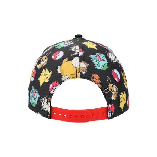 Picture of Pokemon Sublimated AOP Curved Bill Snapback