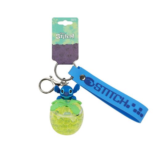 Picture of Disney Stitch Pineapple Wristlet Keychain