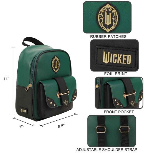 Picture of Wicked Metal Badge Mini Backpack